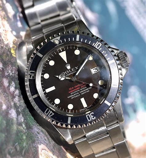 rolex sea dweller red